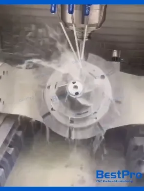 Parti di fresatura di processo di lavorazione di parti personalizzate in acciaio inossidabile Piccole parti