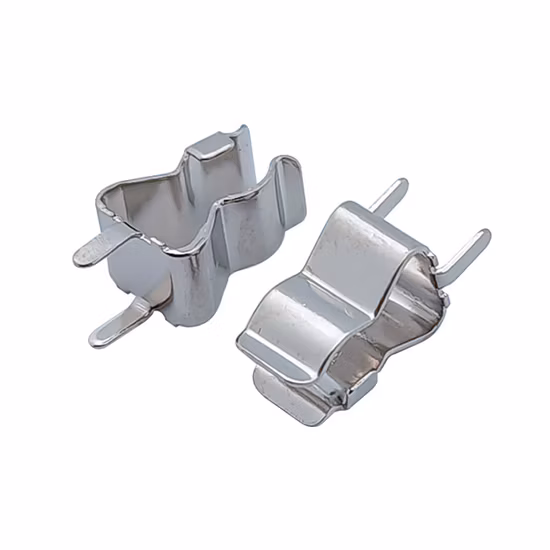 Clip per tubo fusibile per PCB in scatola nichelata in ottone metallico automatico 3.6X10 5X20 6X30 10X38mm